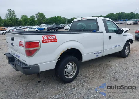 2014 Ford F-150 Xl из США, поврежденный, VIN 1FTMF1CMXEKE59536